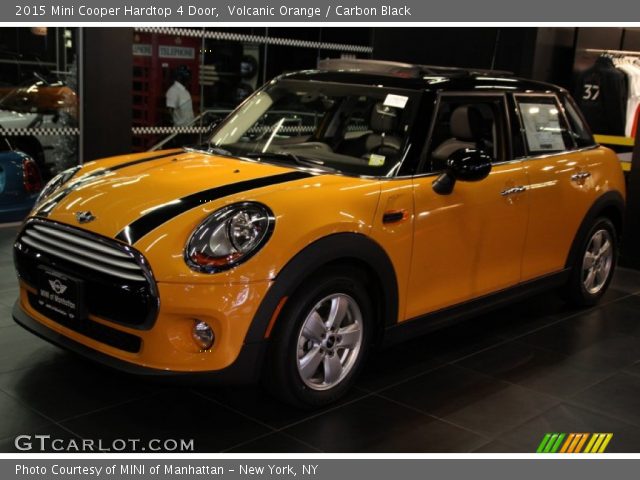 2015 Mini Cooper Hardtop 4 Door in Volcanic Orange