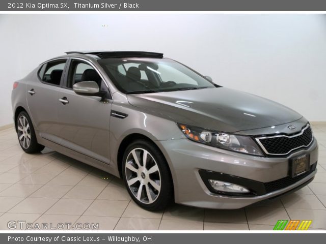 2012 Kia Optima SX in Titanium Silver