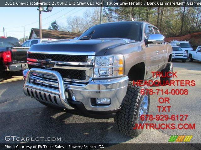2011 Chevrolet Silverado 2500HD LTZ Crew Cab 4x4 in Taupe Grey Metallic
