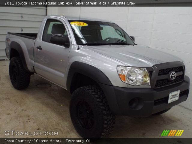 2011 Toyota Tacoma Regular Cab 4x4 in Silver Streak Mica