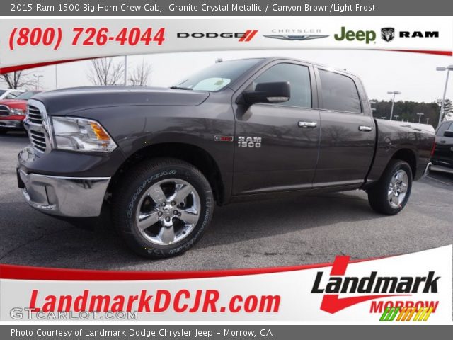 2015 Ram 1500 Big Horn Crew Cab in Granite Crystal Metallic