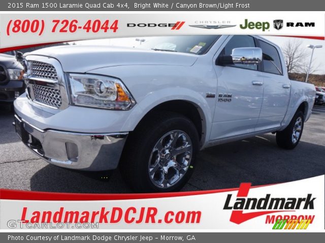 2015 Ram 1500 Laramie Quad Cab 4x4 in Bright White