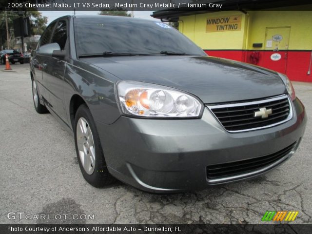 2006 Chevrolet Malibu LT V6 Sedan in Medium Gray Metallic