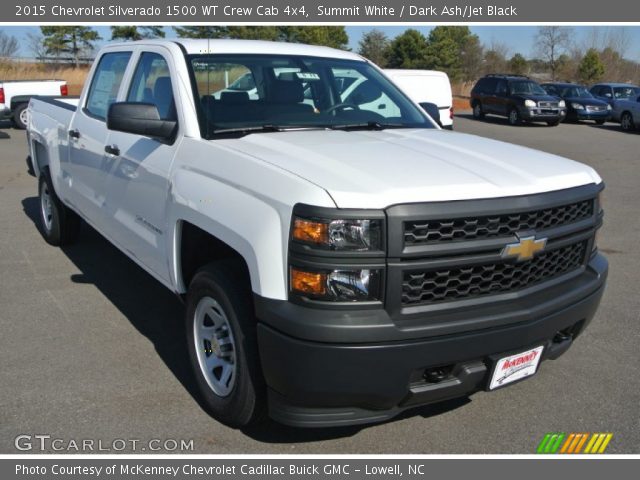 2015 Chevrolet Silverado 1500 WT Crew Cab 4x4 in Summit White