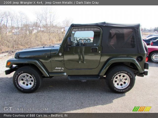 2006 Jeep Wrangler X 4x4 in Jeep Green Metallic