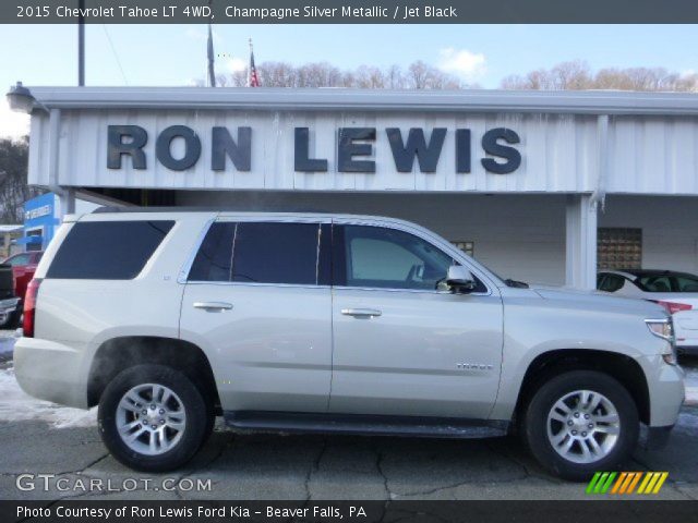 2015 Chevrolet Tahoe LT 4WD in Champagne Silver Metallic