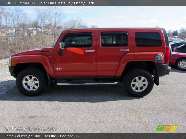 2008 Hummer H3  in Solar Flare Metallic