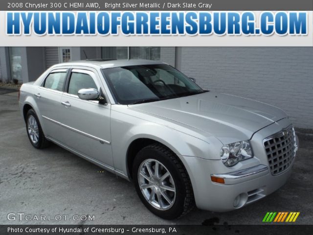 2008 Chrysler 300 C HEMI AWD in Bright Silver Metallic