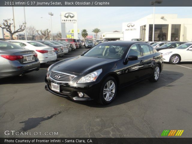 2011 Infiniti G 37 Journey Sedan in Black Obsidian