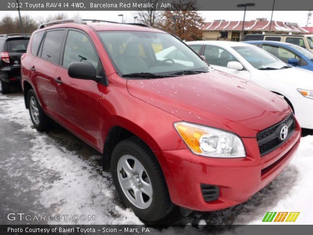 2012 Toyota RAV4 I4 4WD in Barcelona Red Metallic