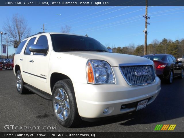 2009 GMC Yukon SLT 4x4 in White Diamond Tricoat