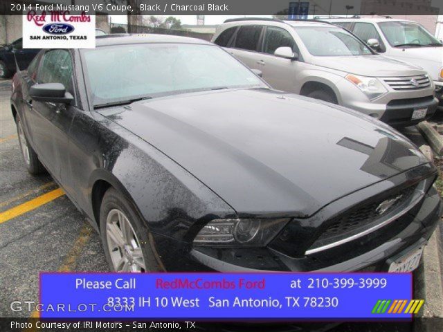 2014 Ford Mustang V6 Coupe in Black