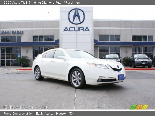 2009 Acura TL 3.5 in White Diamond Pearl