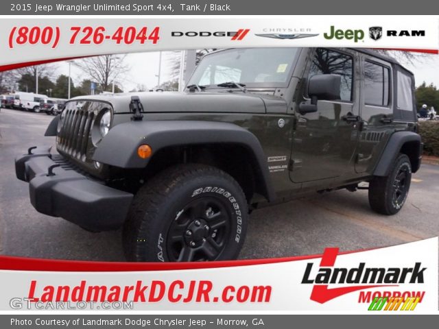 2015 Jeep Wrangler Unlimited Sport 4x4 in Tank