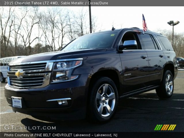 2015 Chevrolet Tahoe LTZ 4WD in Sable Metallic