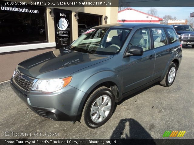 2009 Subaru Forester 2.5 X in Sage Green Metallic