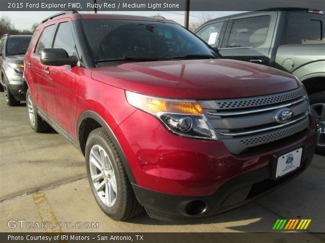 2015 Ford Explorer FWD in Ruby Red