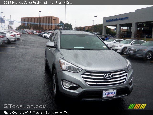2015 Hyundai Santa Fe Limited in Iron Frost