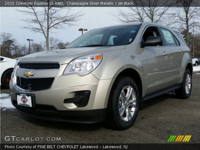 2015 Chevrolet Equinox LS AWD in Champagne Silver Metallic