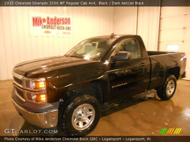 2015 Chevrolet Silverado 1500 WT Regular Cab 4x4 in Black