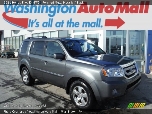2011 Honda Pilot EX 4WD in Polished Metal Metallic