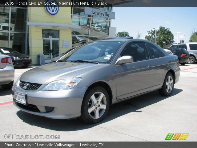 2005 Honda Civic EX Coupe in Magnesium Metallic