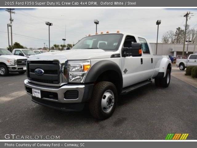 2015 Ford F350 Super Duty XL Crew Cab 4x4 DRW in Oxford White