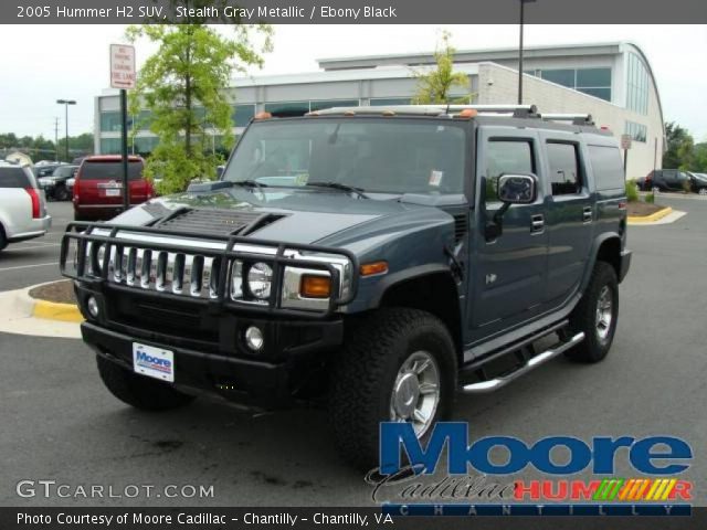 2005 Hummer H2 SUV in Stealth Gray Metallic