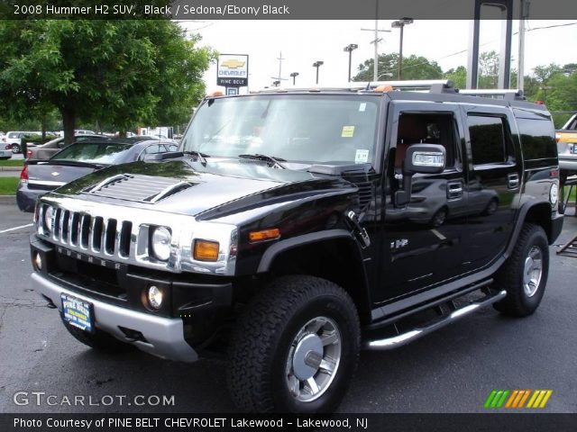 2008 Hummer H2 SUV in Black