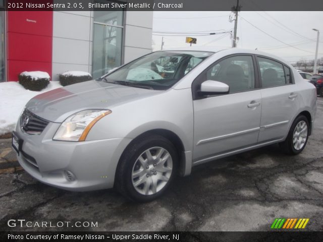 2012 Nissan Sentra 2.0 S in Brilliant Silver Metallic