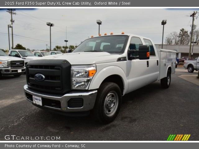 2015 Ford F350 Super Duty XL Crew Cab Utility in Oxford White