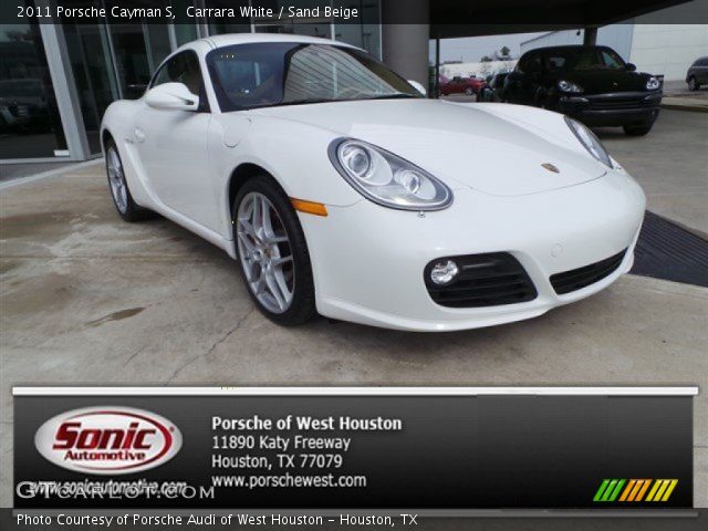 2011 Porsche Cayman S in Carrara White