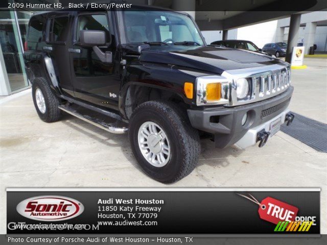 2009 Hummer H3  in Black