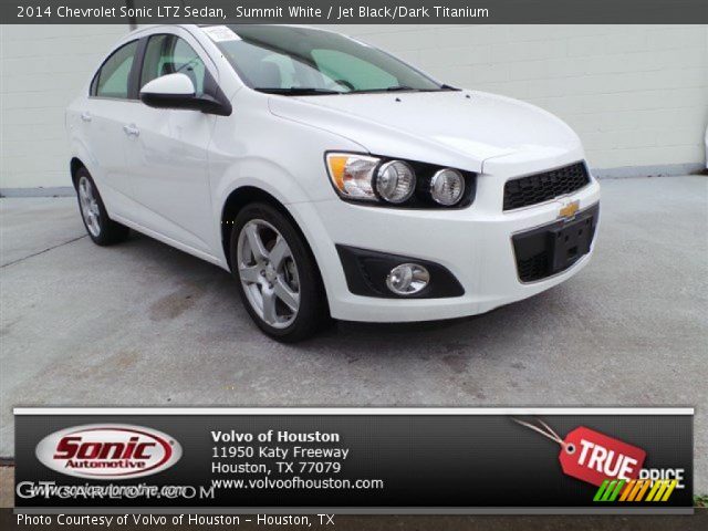 2014 Chevrolet Sonic LTZ Sedan in Summit White