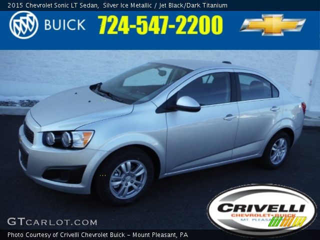 2015 Chevrolet Sonic LT Sedan in Silver Ice Metallic