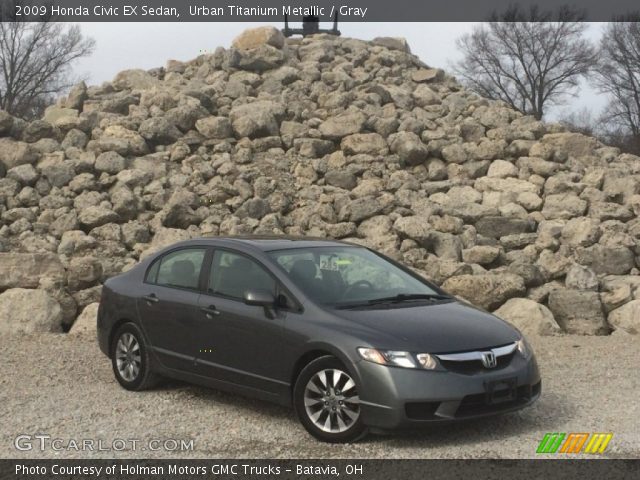 2009 Honda Civic EX Sedan in Urban Titanium Metallic