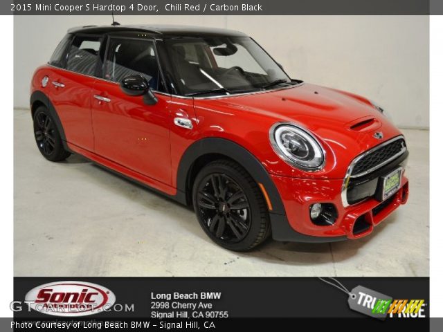 2015 Mini Cooper S Hardtop 4 Door in Chili Red