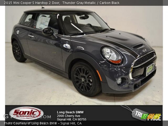2015 Mini Cooper S Hardtop 2 Door in Thunder Gray Metallic
