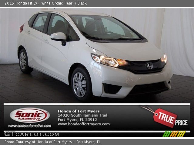 2015 Honda Fit LX in White Orchid Pearl