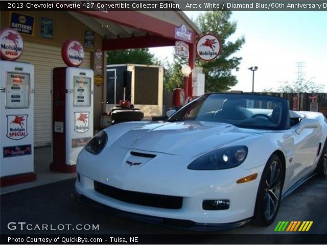 2013 Chevrolet Corvette 427 Convertible Collector Edition in Arctic White