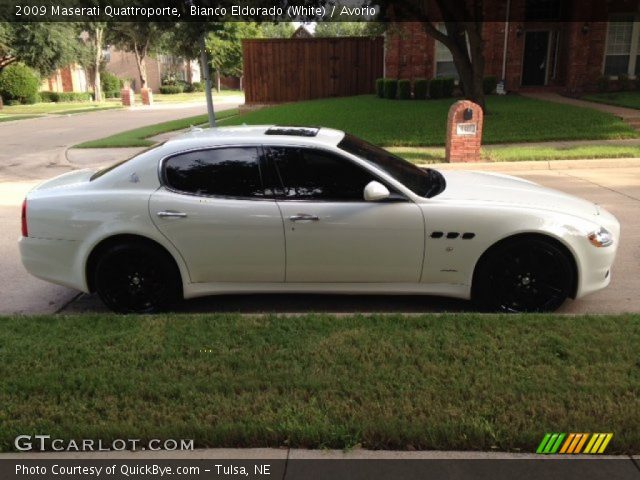 2009 Maserati Quattroporte  in Bianco Eldorado (White)