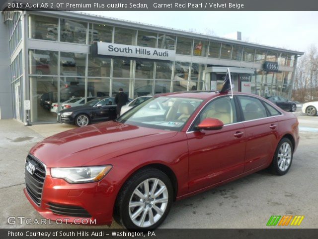 2015 Audi A6 2.0T Premium Plus quattro Sedan in Garnet Red Pearl