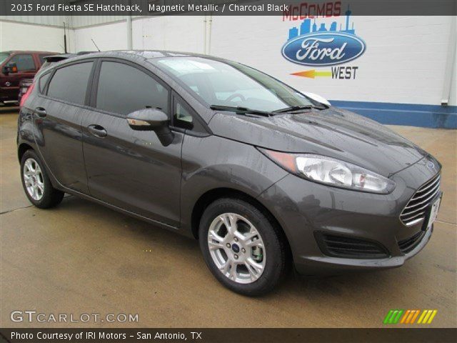 2015 Ford Fiesta SE Hatchback in Magnetic Metallic