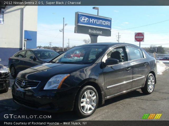 2012 Nissan Sentra 2.0 S in Super Black