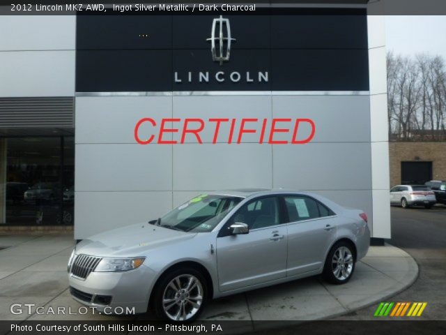 2012 Lincoln MKZ AWD in Ingot Silver Metallic