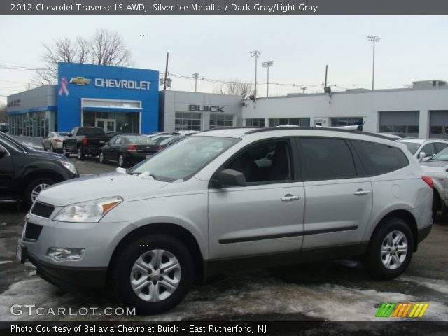 2012 Chevrolet Traverse LS AWD in Silver Ice Metallic
