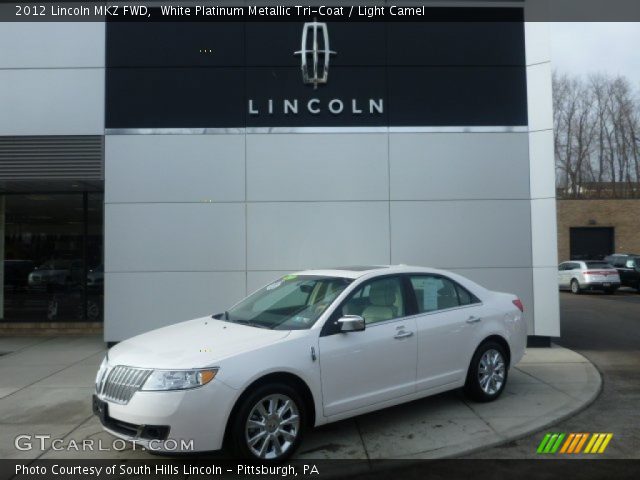 2012 Lincoln MKZ FWD in White Platinum Metallic Tri-Coat