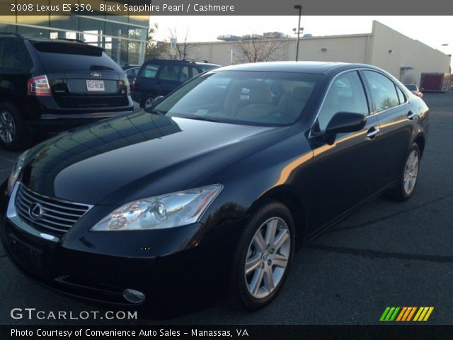 2008 Lexus ES 350 in Black Sapphire Pearl