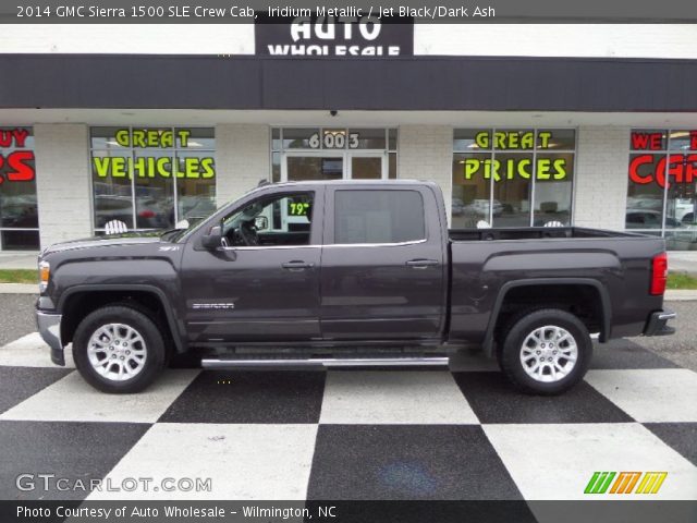 2014 GMC Sierra 1500 SLE Crew Cab in Iridium Metallic