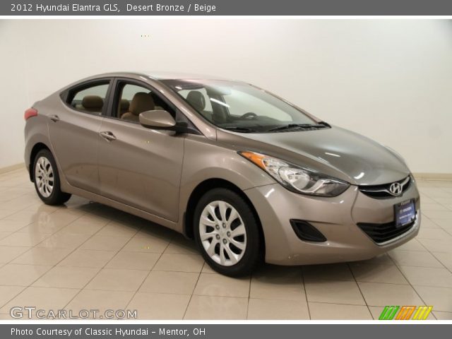 2012 Hyundai Elantra GLS in Desert Bronze